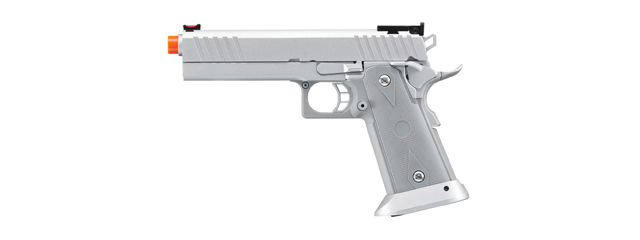 Army Armament R609 1911 Gas Blowback Airsoft Pistol (Color: Silver)