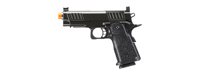 Army Armament R612M C2 Hi-Capa 4.3 Gas Blowback Airsoft Pistol w/ Red Dot Mount (Color: Black)