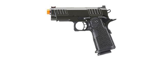 Army Armament R612 C2 Hi-Capa 4.3 Gas Blowback Airsoft Pistol (Color: Black)