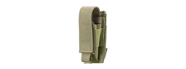 Code 11 Single Pistol Magazine Pouch (Color: OD Green)