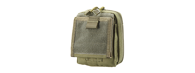 Code 11 Tactical Molle Map Pouch (Color: OD Green)