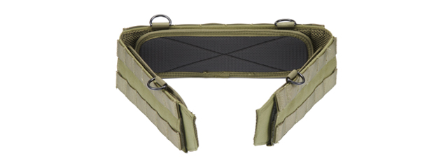 Code 11 Molle Slim Tactical Battle Belt (Color: OD Green)