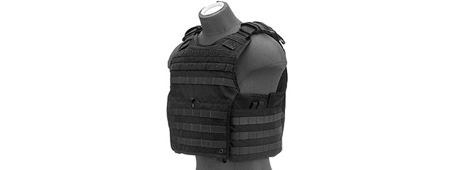 Code 11 Medium Exo Plate Carrier (Color: Black)