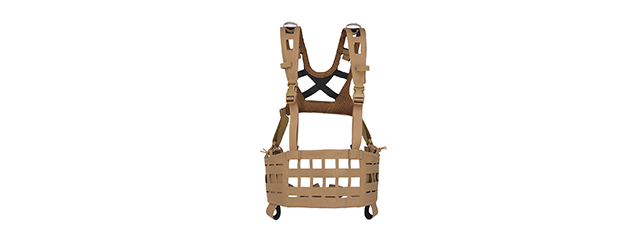 Lightweight SPC Tactical Chest Rig (Color: Coyote Brown)