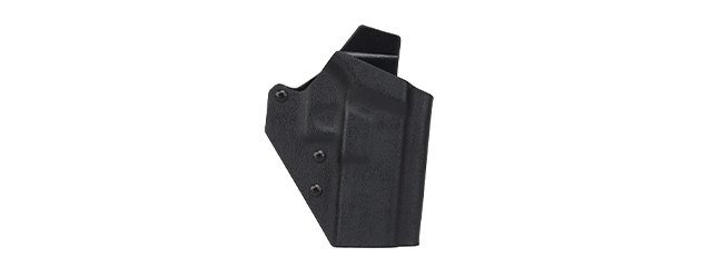 Lightweight Kydex Tactical Holster for Glock 17, 19, 19X, 45 with G-01 Lights (Color: Black)