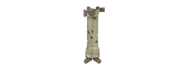 Tactical Vertical Bi-Pod Grip (Color: Multi-Camo)