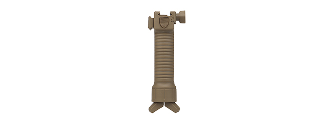 Tactical Vertical Bi-Pod Grip (Color: Tan)