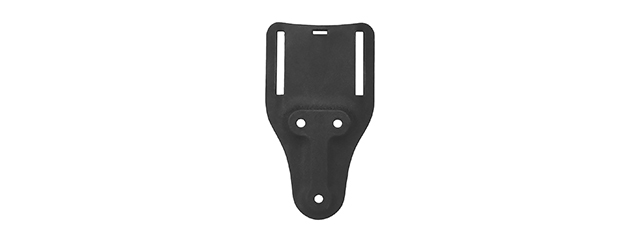 Tactical Short Belt Loop Holster Platform (Color: Black)