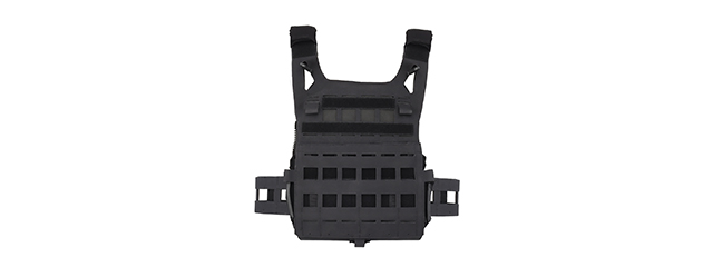 Lightweight SPC Laser Cut Tactical Vest (Color: Black)