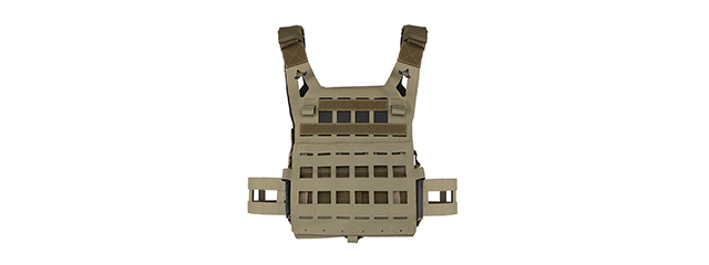 Lightweight SPC Laser Cut Tactical Vest (Color: Ranger Green)