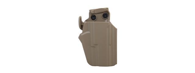 450 Universal Holster for Airsoft Sub-Compact Pistols (Color: Tan)