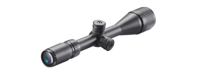 Lancer Tactical 3-9x40 AO Scope with Mount (Color: Black)