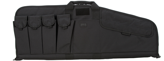 Lancer Tactical 1000D Nylon Single Rifle Gun Bag (Color: Black)