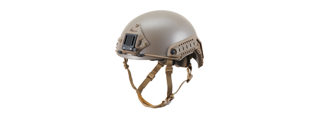 HELMET "BALLISTIC" TYPE (COLOR: DARK EARTH) SIZE: MED/LG