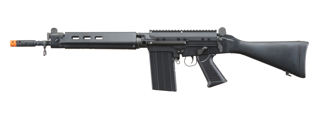 Classic Army DSA Inc. Licensed Full Length SA58 Carbine Airsoft AEG Rifle (Color: Black)