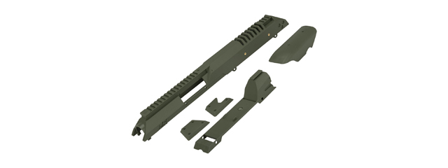 CSI XR-5 AEG Replacement Body Kit (Color: OD Green)