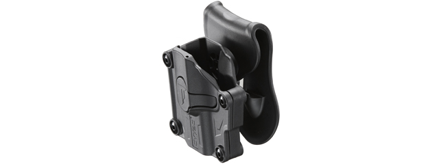 Cytac Left Handed Mega-Fit Hard Shell Holster for Compact Holster (Color: Black)