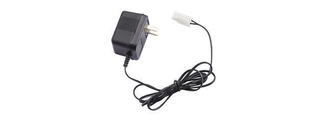 Well Fire Standard Wall Charger for 7.2v Airsoft NiCd Batteries (Connector: Large Tamiya)