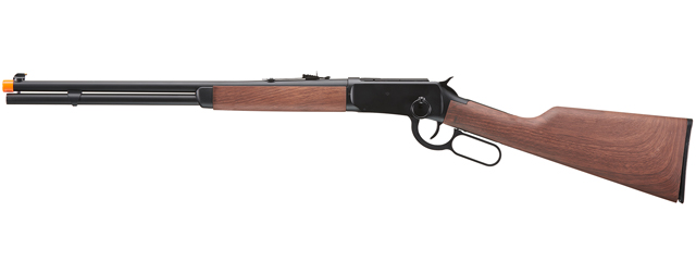 Double Bell M1894 CO2 Powered Lever Action Airsoft Rifle (Color: Black / Imitation Wood)