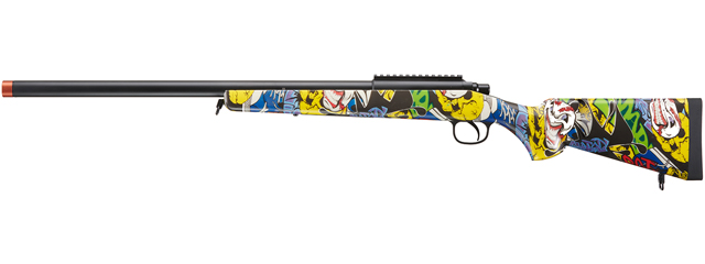 Double Bell VSR-10 Airsoft Bolt Action Sniper Rifle (Color: Graffiti)