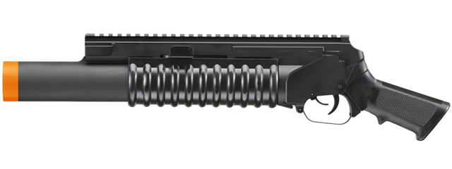 Double Bell Long Type Grenade Launcher w/ 40mm Grande (Color: Black)