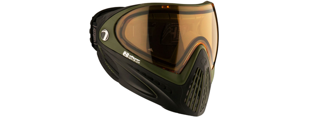 Dye i4 Pro Airsoft Full Face Mask (Color: Black-Olive / SRGNT Thermal Lens)