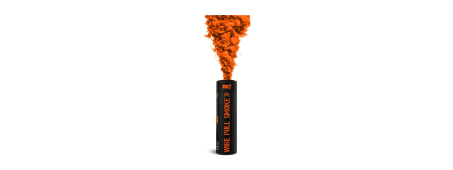 Enola Gaye WP40 High Output Airsoft Wire Pull Smoke Grenade (Color: Orange)