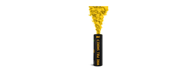 Enola Gaye WP40 High Output Airsoft Wire Pull Smoke Grenade (Color: Yellow)