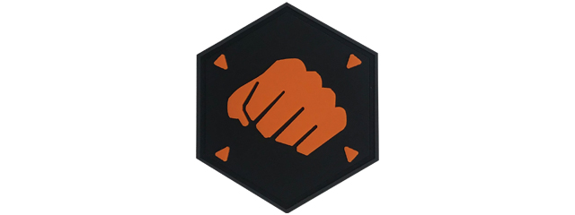 Hexagon PVC Patch Team Fortress 2 Heavy Emblem
