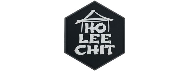 Hexagon PVC Patch "Ho Lee Chit"