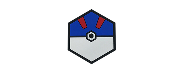 Hex PVC Patch Blue Great Ball