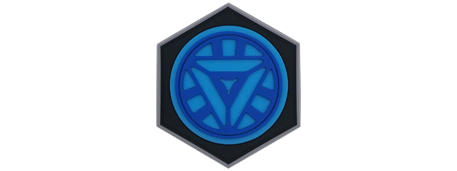 Hexagon PVC Patch New Arc Reactor