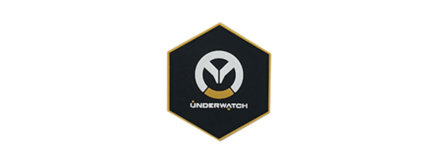 Hexagon PVC Patch Overwatch Logo