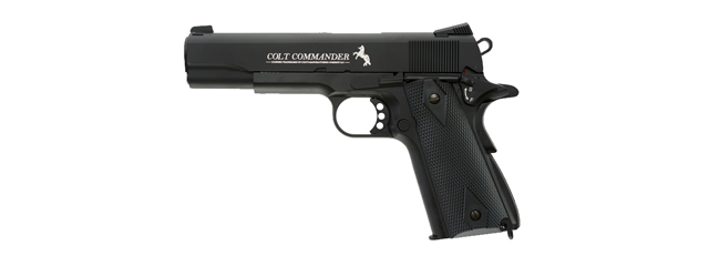 Umarex .177 Cal Colt Commander Blowback 1911 Airgun (Color: Black)