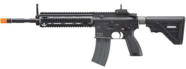 Elite Force H&K 416 A4 Carbine Gas Blowback Airsoft Rifle (Color: Black)