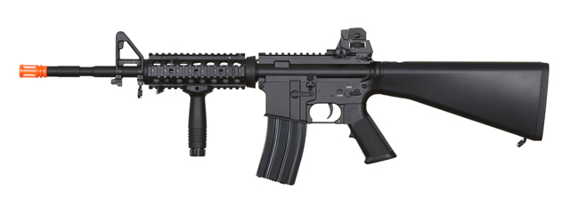 Atkas Custom Works M4 SR16 DMR Full Metal Airsoft AEG Rifle (Color: Black)