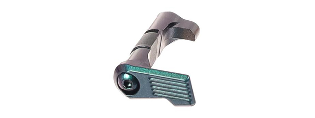 Laylax Zanshin Custom Magazine Catch for Hi-Capa GBB Airsoft Pistols (Color: Midori Green)