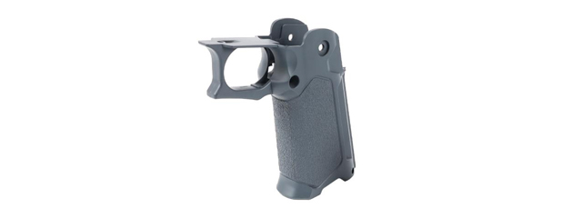 Laylax Nine Ball Custom Slim R Grip for Hi-Capa Gas Blowback Airsoft Pistols (Color: Wolf Gray)