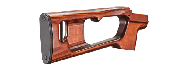 LCT Airsoft SVD Real Wood Fixed Stock
