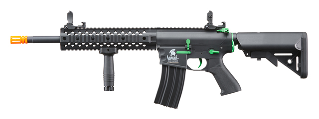 Lancer Tactical Gen 2 M4 Evo Airsoft AEG Rifle (Color: Black / Green)