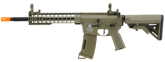 Lancer Tactical Gen 3 Keymod M4 Evo AEG Airsoft Rifle (Color: Tan) - Click Image to Close