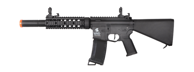 Lancer Tactical Gen 3 Nylon Polymer M4 SD Airsoft AEG Rifle w/ Stubby Stock (Color: Black)