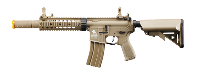 Lancer Tactical LT-15 Hybrid Gen 2 M4 SD 7" Airsoft AEG with Mock Suppressor (Tan)