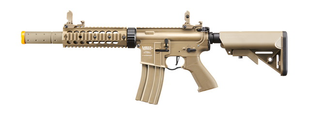 Lancer Tactical M4 SD 7" ProLine AEG with Mock Suppressor (Tan)