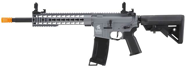 Lancer Tactical Gen 3 10" Keymod Airsoft M4 Carbine AEG Rifle (Color: Gray)