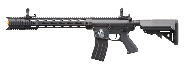 Lancer Tactical Gen 2 M4 SPR Interceptor Airsoft AEG Rifle (Color: Black)