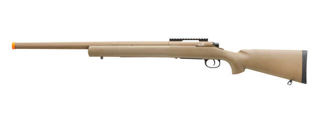 Lancer Tactical M24 Bolt Action Spring Powered Sniper Rifle (Color: Tan)