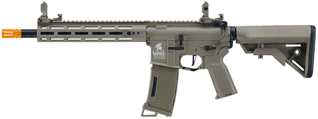 Lancer Tactical Gen 3 Hellion M-LOK 10" Airsoft M4 AEG (Color: Tan)