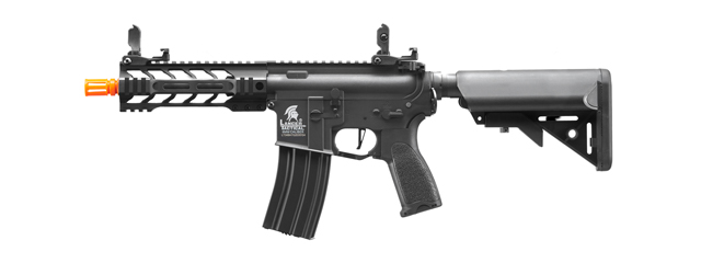 Lancer Tactical Enforcer Hybrid Gen-2 Battle Hawk 7" Rail AEG Rifle, Black