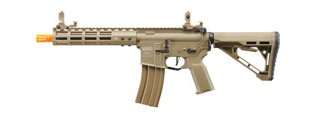 Lancer Tactical Archon 9" M-LOK Proline Series M4 Airsoft Rifle w/ Delta Stock (Color: Tan)